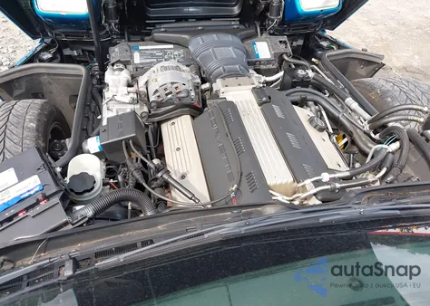 1992 Chevrolet Corvette из США, поврежденный, VIN 1G1YY33P0N5114962